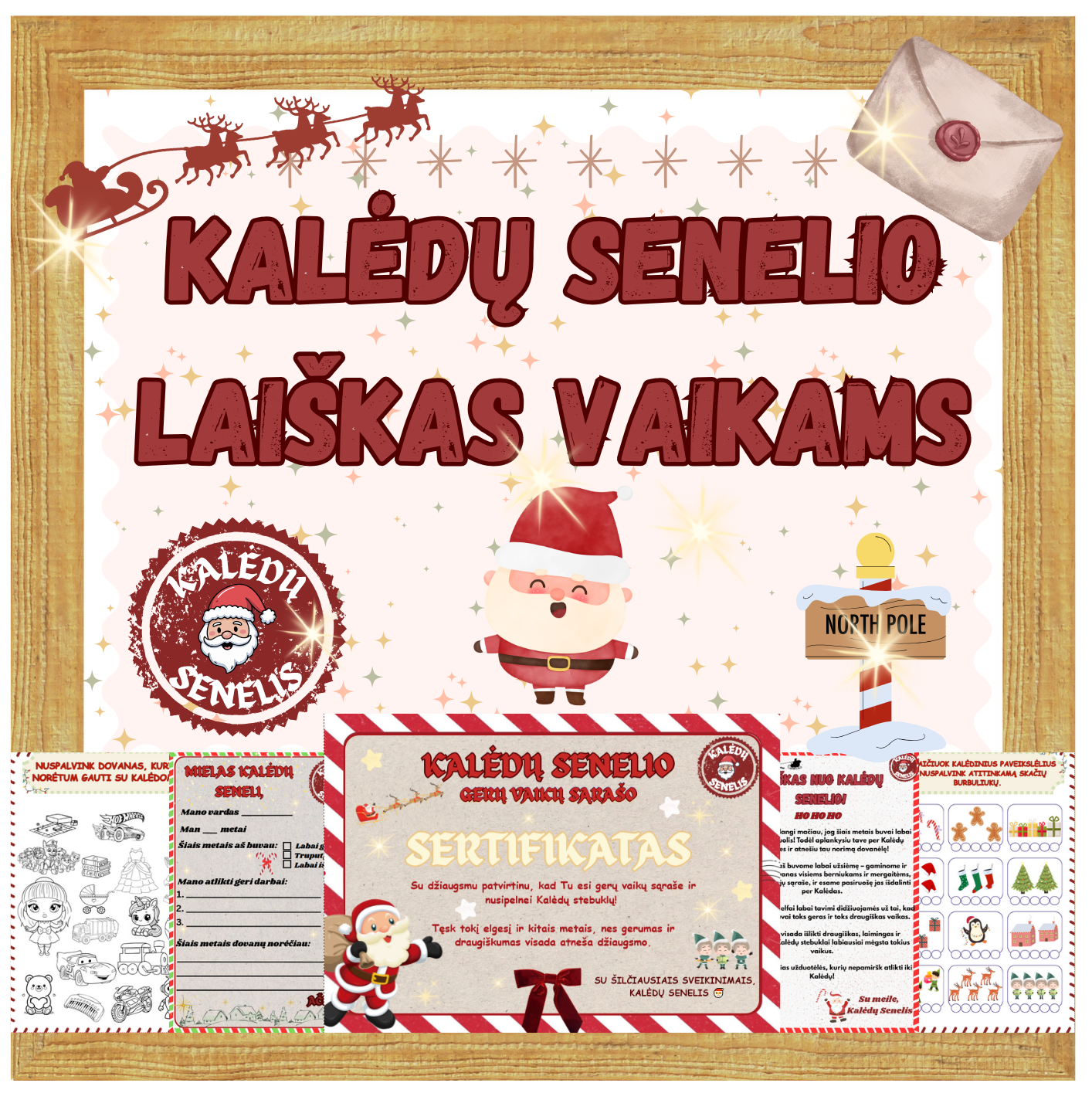 KALĖDŲ SENELIO LAIŠKAS