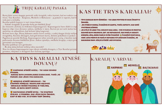 SKAIDRĖS TRIJŲ KARALIŲ TEMA