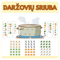 DARŽOVIŲ SRIUBA žaidimas vaikams