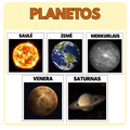 PLANETŲ KORTELĖS