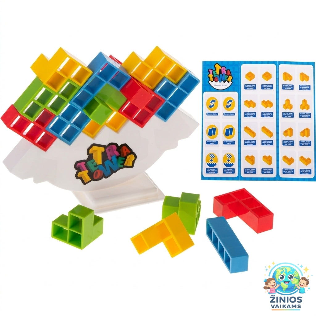 MONTESSORI BALANSAVIMO BLOKELIAI