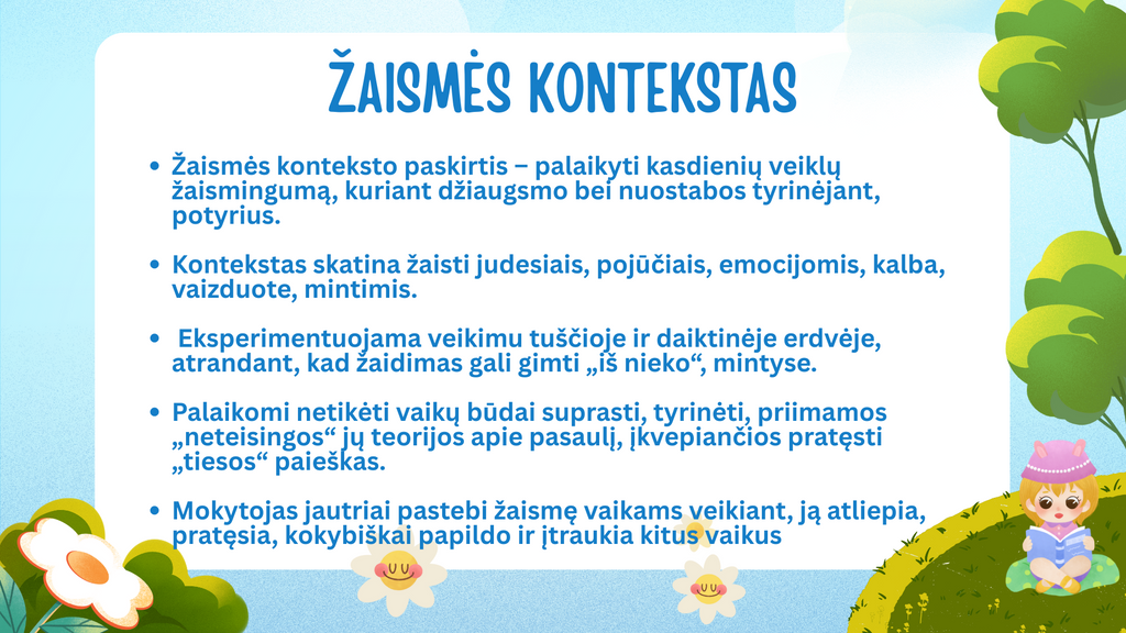 UGDYMO(SI) KONTEKSTAI