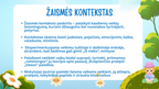 UGDYMO(SI) KONTEKSTAI