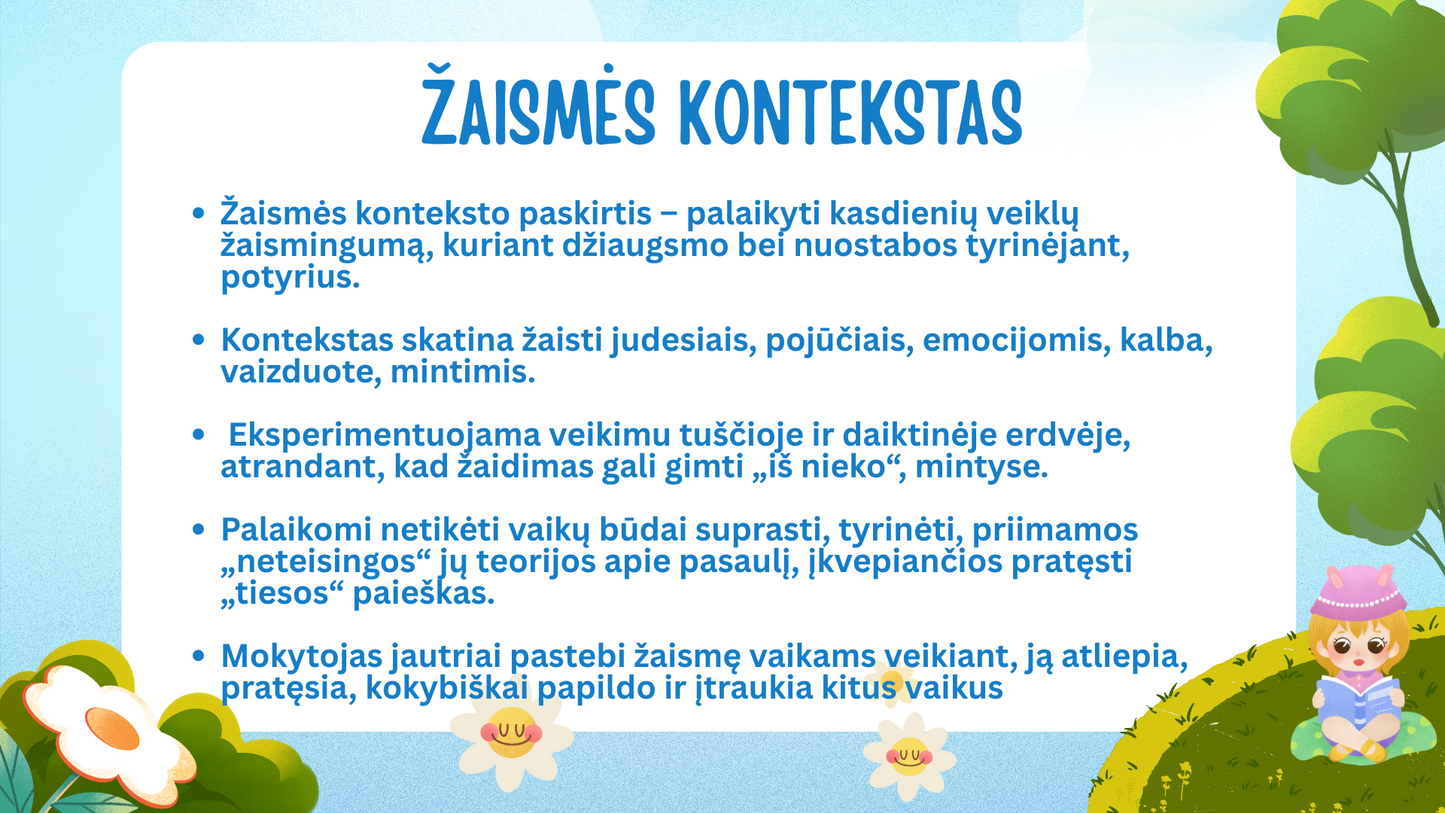 UGDYMO(SI) KONTEKSTAI