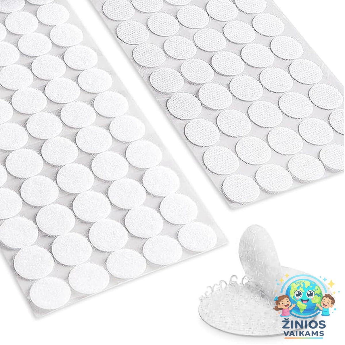 LIPNŪS (VELCRO) LIPDUKAI (15 mm)