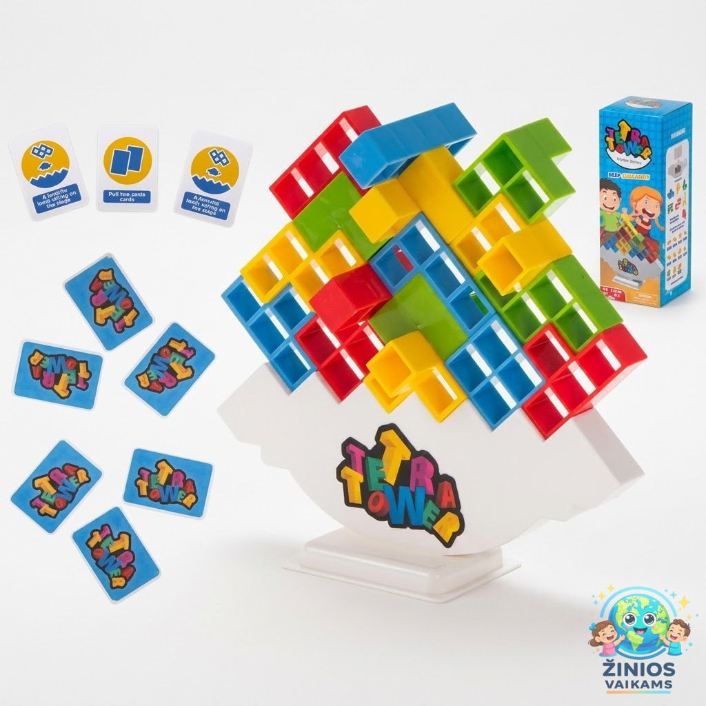 MONTESSORI BALANSAVIMO BLOKELIAI
