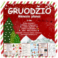 GRUODŽIO MĖNESIO PLANAS