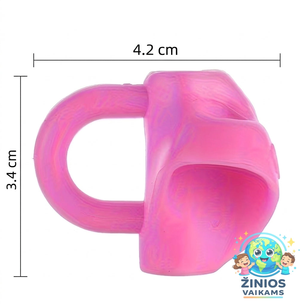 Ergonominiai silikoniniai pieštuko laikikliai