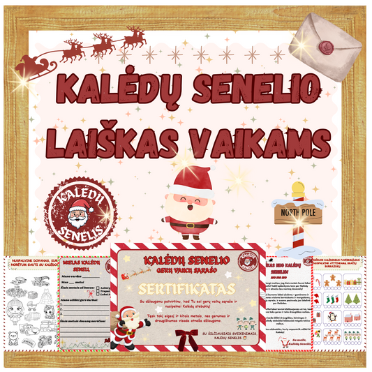 KALĖDŲ SENELIO LAIŠKAS