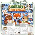 MIŠKO ŽVĖRELIAI užduotėlės