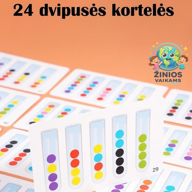 RŪŠIAVIMO IR SPALVŲ MOKYMOSI RINKINYS