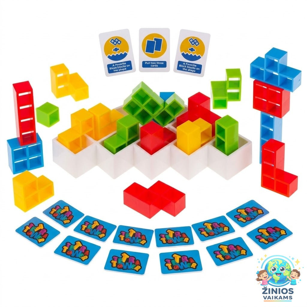MONTESSORI BALANSAVIMO BLOKELIAI