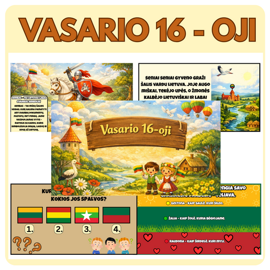 VASARIO 16 - OSIOS SKAIDRĖS
