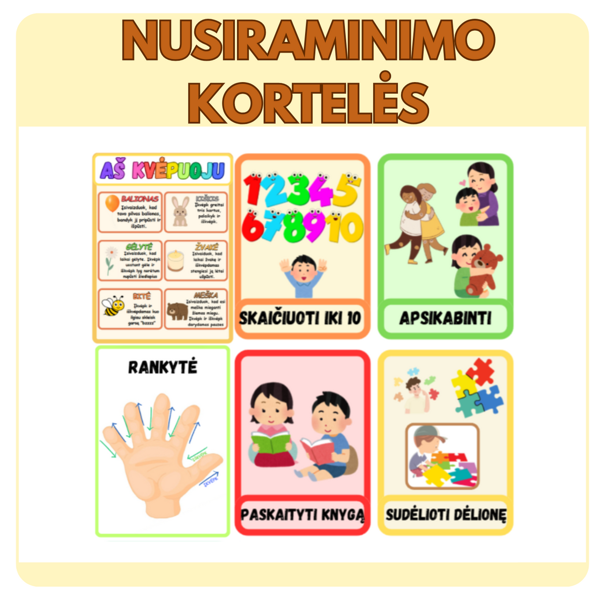 NUSIRAMINIMO KORTELĖS