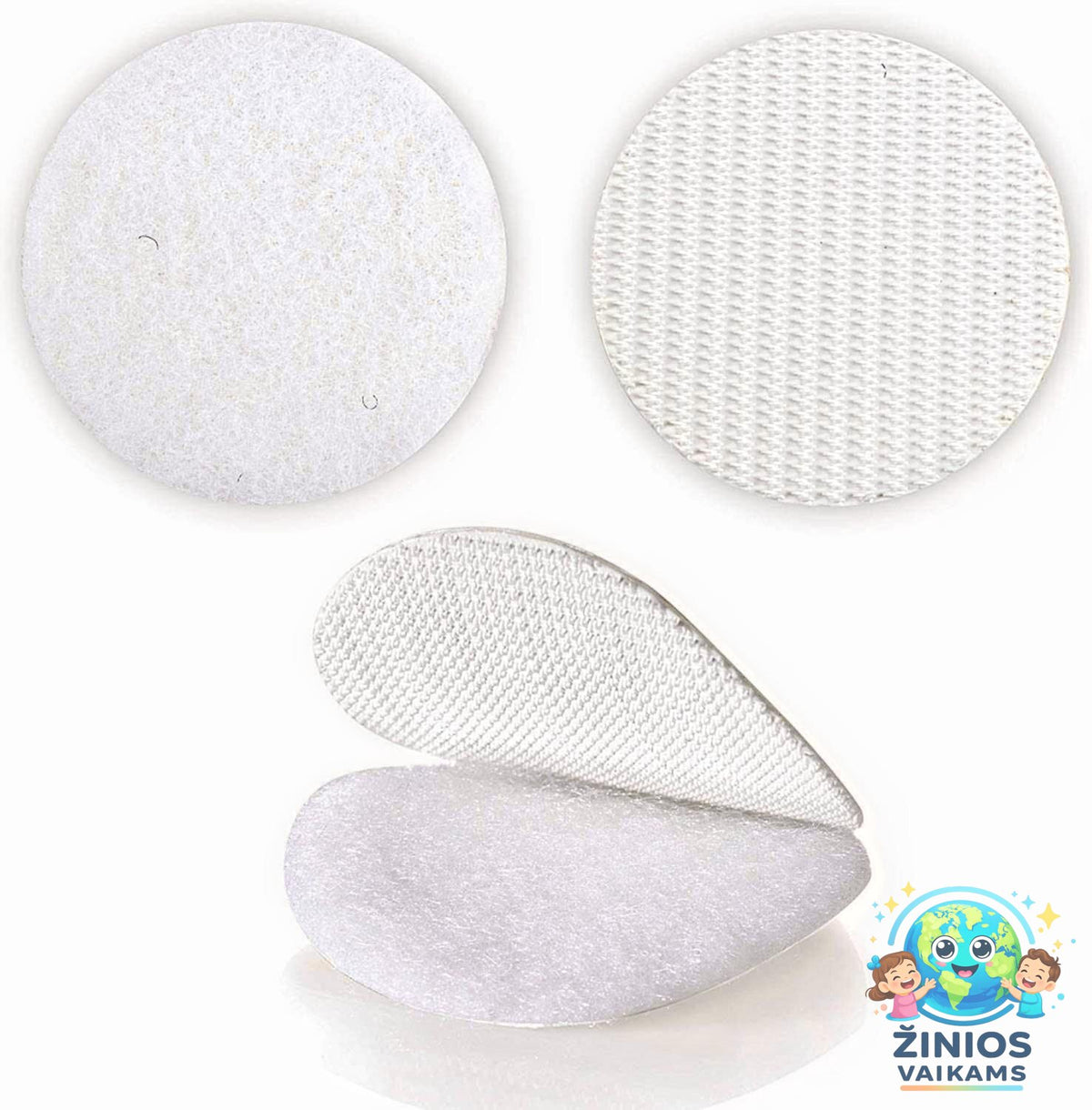 LIPNŪS (VELCRO) LIPDUKAI (15 mm)